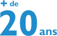 20 ans d'expérience